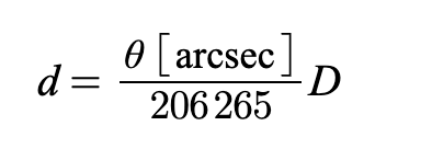 Small Angle Formula